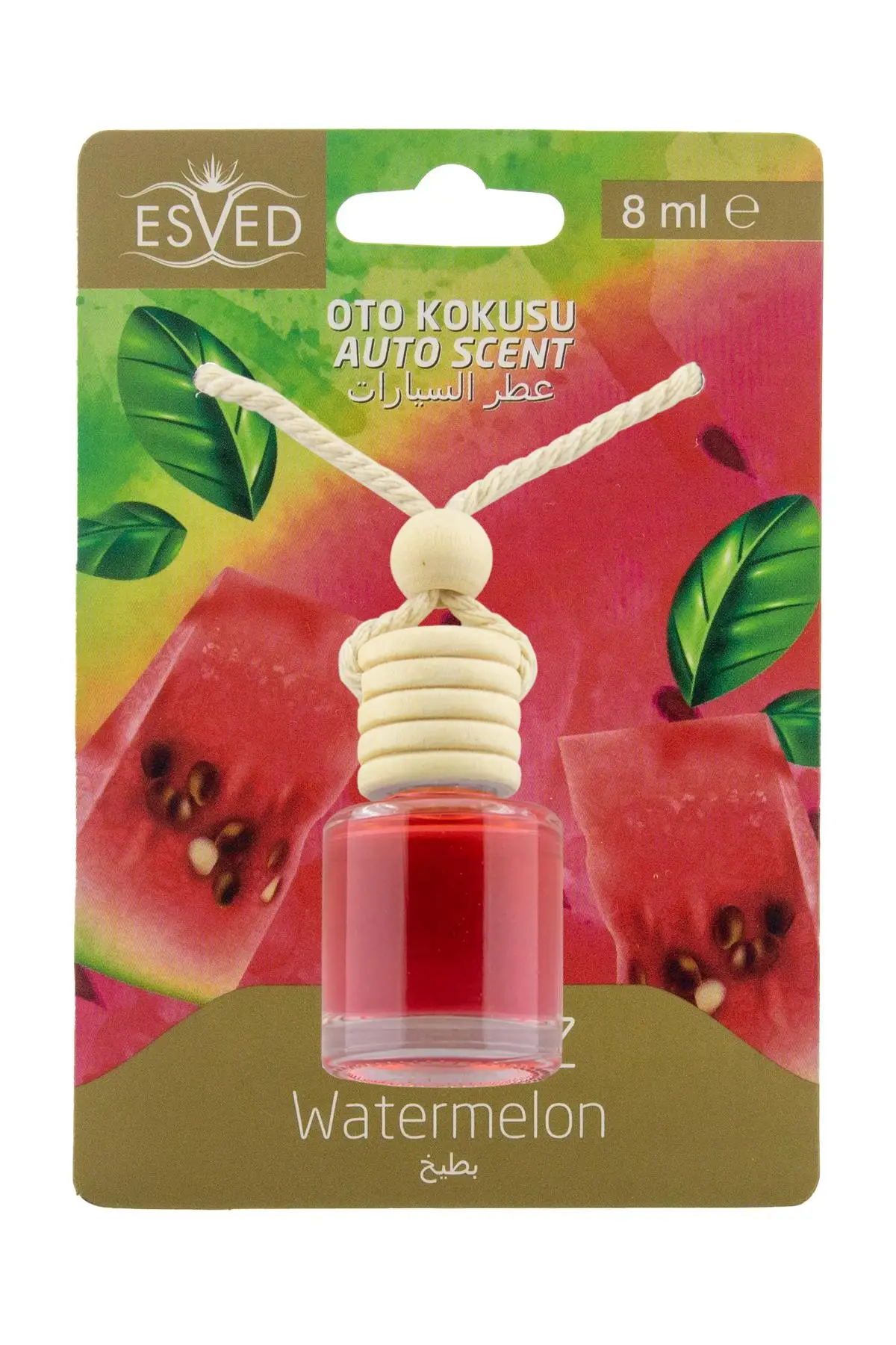 Karpuz Kokusu 8 Ml Araba Kokusu Cam Şişe